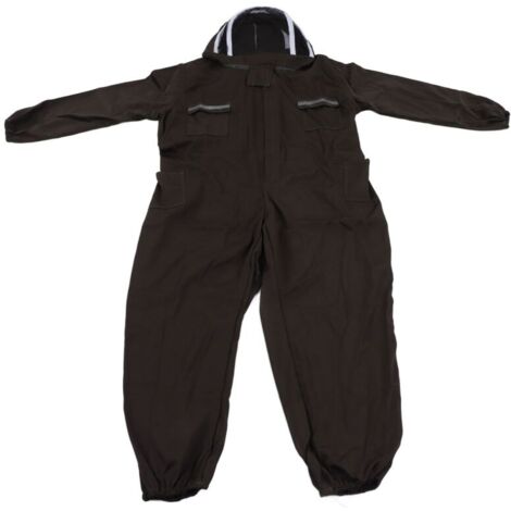 Combinaison d'apiculteur verte tout-en-un, vêtements de protection complets en Polyester respirant et ventilé pour apiculteur