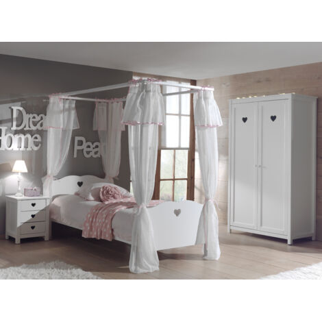 Combinaison de chambre d&039enfant Amori 10-blanc