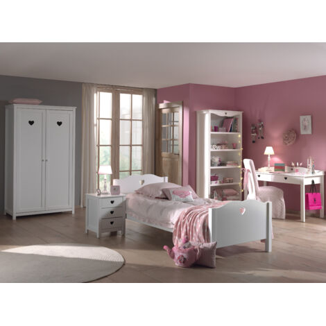Combinaison de chambre d&039enfant Amori 3-blanc