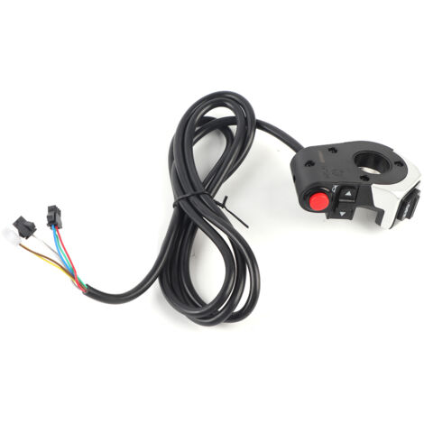Combinaison de klaxon de lampe avant de vélo 3 en 1, interrupteur de clignotant pour vélo électrique