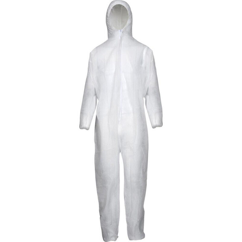 Combinaison de protection. pp. 50g/qm. blanc. Taille 3XL