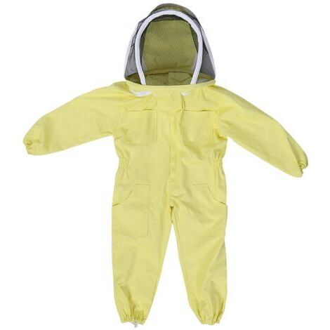 Combinaison de protection professionnelle pour apiculteurs enfants, combinaison de protection pour visiteurs apicoles (M)