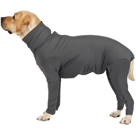 Combinaison de récupération chirurgicale pour chien, combinaison anti-perte de poils, pyjama à manches longues avec pattes