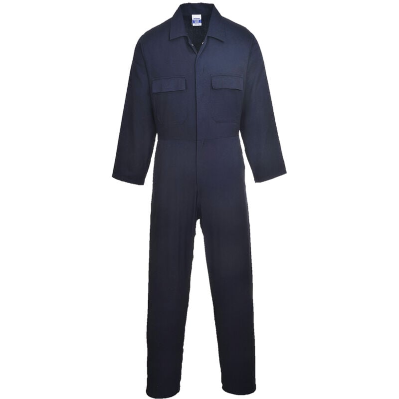 Combinaison Coton Euro Work Marine S - FR(38-40) - UK(30-32)