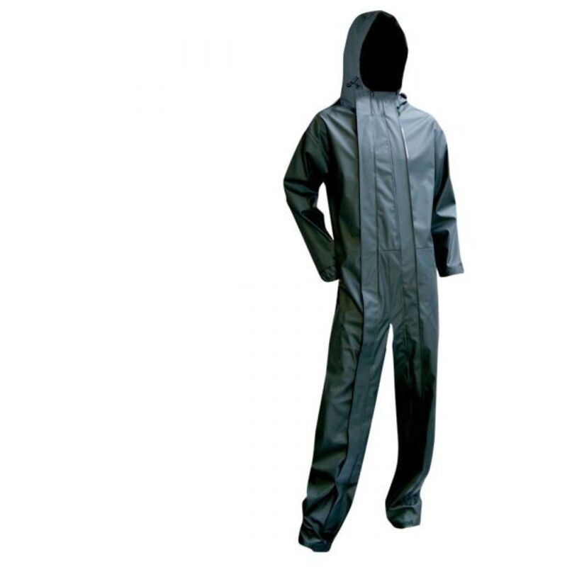 Combinaison de travail imperméable kaki Meteore LMA Couleur Vert foncé - Taille Vêtement 4XL