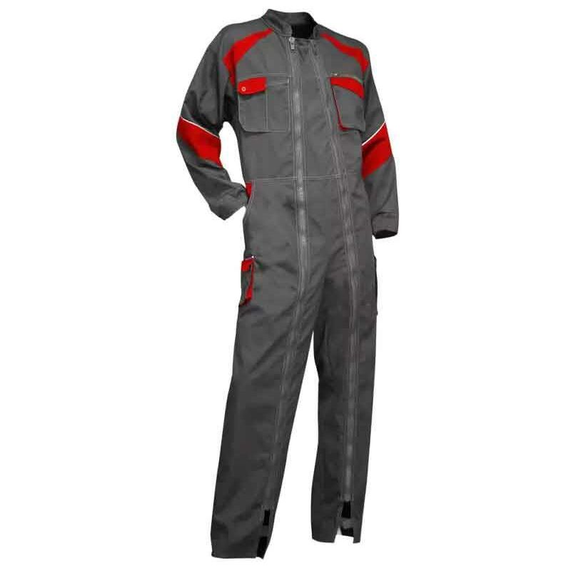 Combinaison de travail homme Luzerne Taille s - cba - Couleur Gris/Rouge - Taille Vêtement 2XL