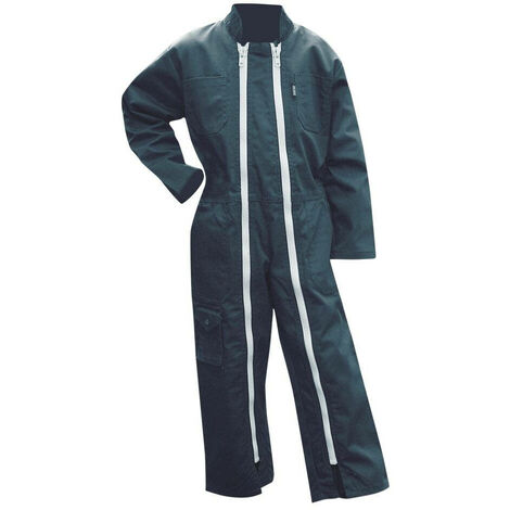 vidaXL Salopette de travail Vêtement de travail pour enfants Taille 98/104 Bleu