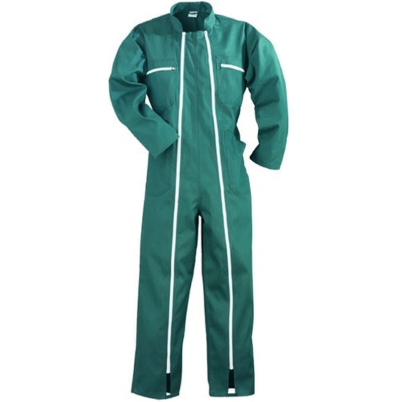 Combinación Coverguard FACTORY 2 cremalleras tamaño S 40/42 verde