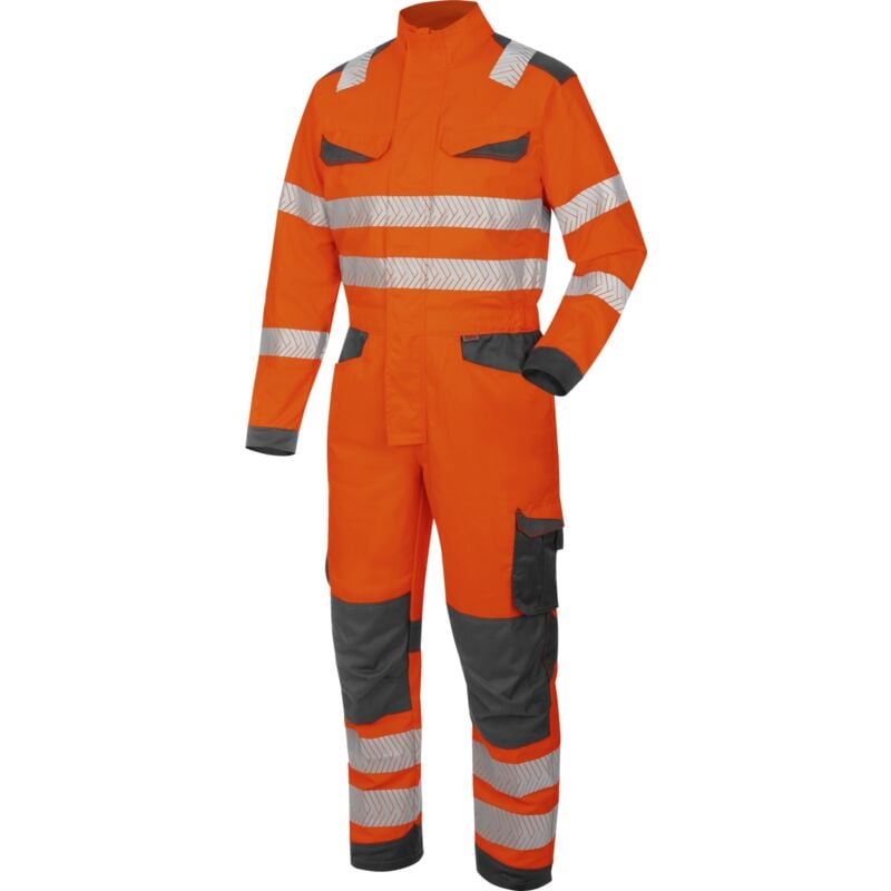 Combinaison de travail haute-visibilité fluo orange/anthracite Würth Modyf s