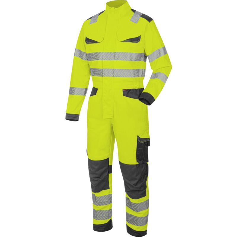 Combinaison de travail haute-visibilité fluo jaune/anthracite Würth Modyf xl