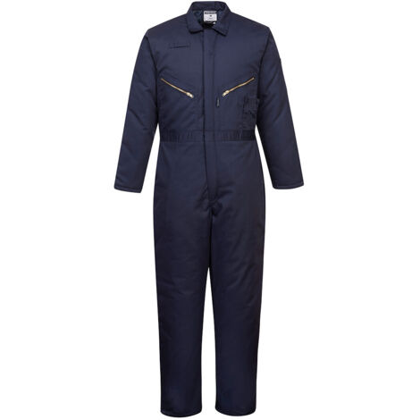 Combinaison de travail matelassée Portwest Orkney Bleu Marine M
