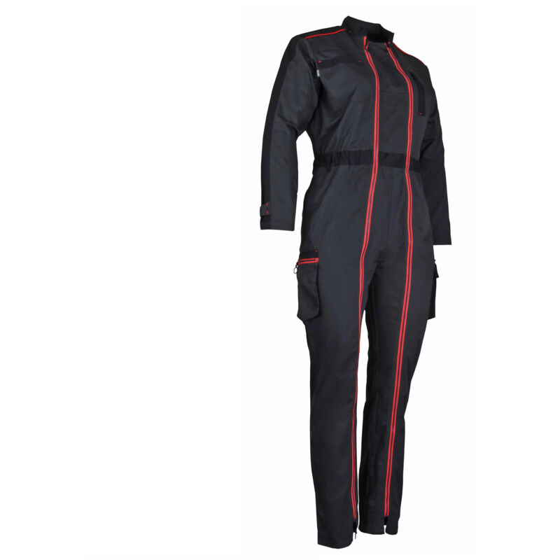 LMA - Combinaison de travail 4114 Colline taille 3 double zip bicolore pour femmes