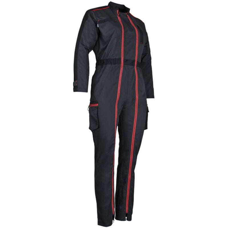 Combinaison de travail LMA 4114 Colline taille 7 double zip bicolore pour femmes