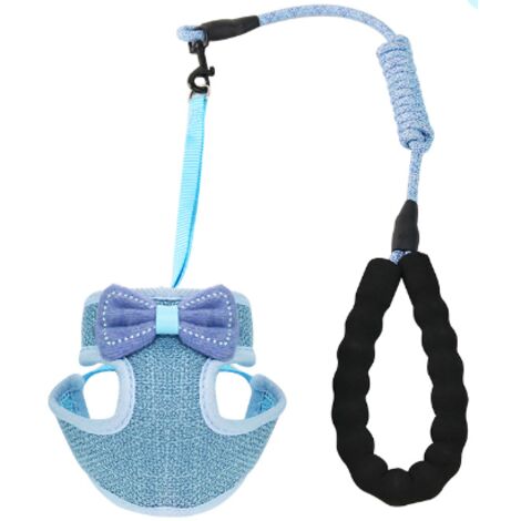Combinaison en écharpe et laisse pour chat pour éviter les fuites, gilet ceinture pour chaton