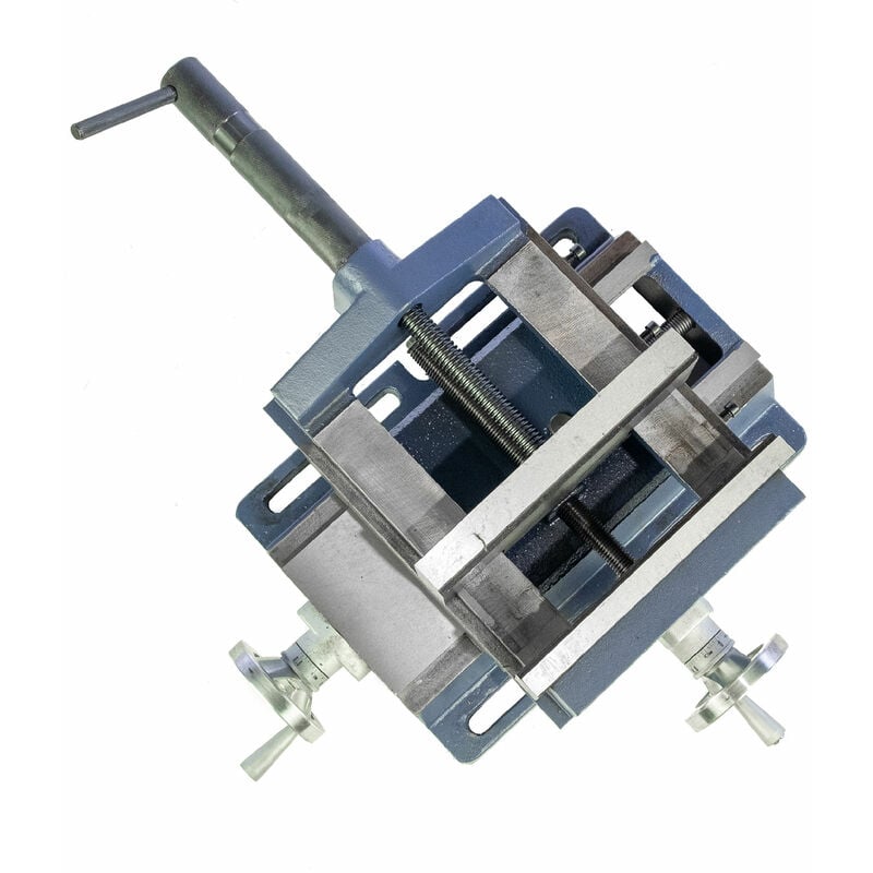 Combinaison étau de perçage et table croisée 100 mm MW-Tech KRST100Q