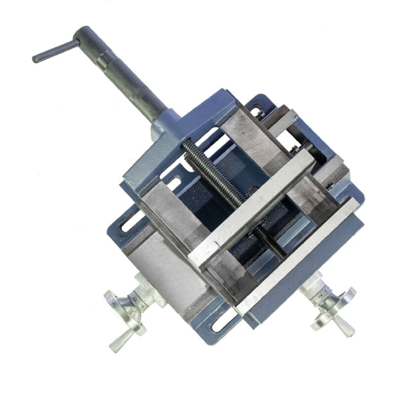 Combinaison étau de perçage et table croisée 200 mm Mw-tech KRST200Q