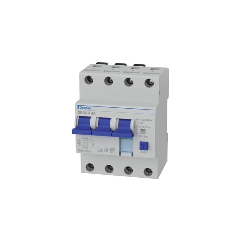 Combinaison Fi/ls/rcbo Doepke Drcbo 4 C32/0,03/3n- 9945127