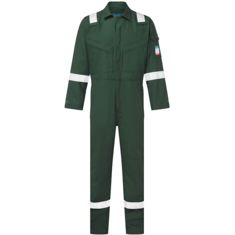 Combinaison Fr Legère Antistatique 280g - M - Vert - Portwest
