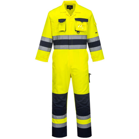 Combinaison HV Nantes couleur : Jaune/Marine taille S - PORTWEST