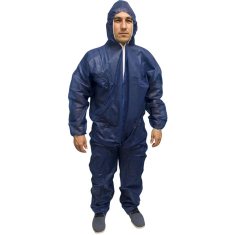 Combinaison intégrale bleue à usage unique taille XL UKAL