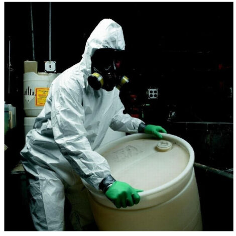 Combinaison Jetable Antistatique En Polypropylène Blanc