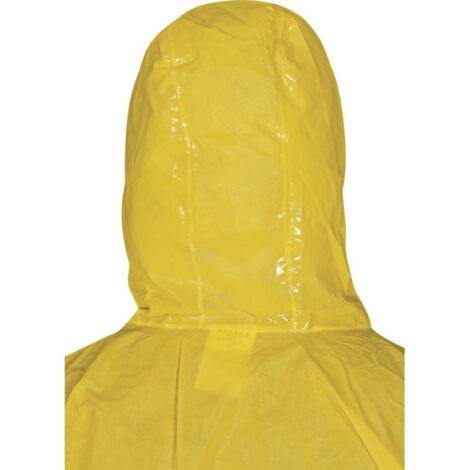 COMBINAISON JETABLE AVEC CAGOULE DELTACHEM - TYPE 3B - COUTURES ÉTANCHÉES DELTA PLUS - DT300   50/52 (2XL)