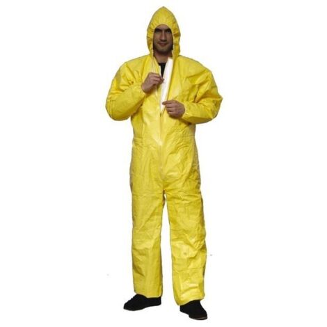 Combinaison jetable polyet soude c tyvek xpro c jaune t 3 -684403crt