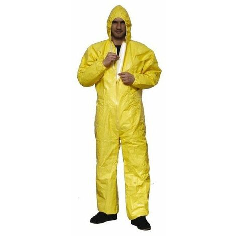 Combinaison Jetable Polyet Soude Tyvek Xpro C Jaune Taille 2