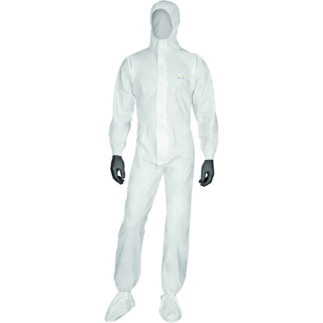 COMBINAISON JETABLE TYPE 5&6 TXL NON TISSE MICROPOREUX LAMINE 60G/M² DELTA PLUS DT115XG