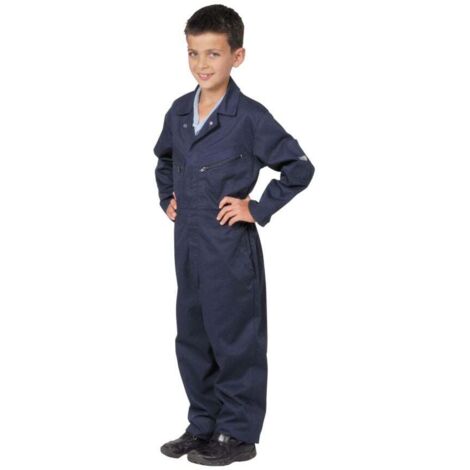Cotte de travail enfant JUNIOR Portwest Bleu 14 ans