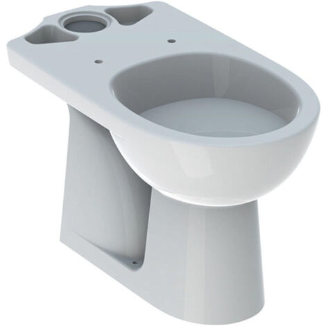 Combinaison lavabo à poser au sol RENOVA Nr.1 6 l Sortie intérieur blanc