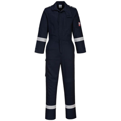 Combinaison Légère Bizflame Plus  Couleur : Marine Taille Xxxl - Portwest