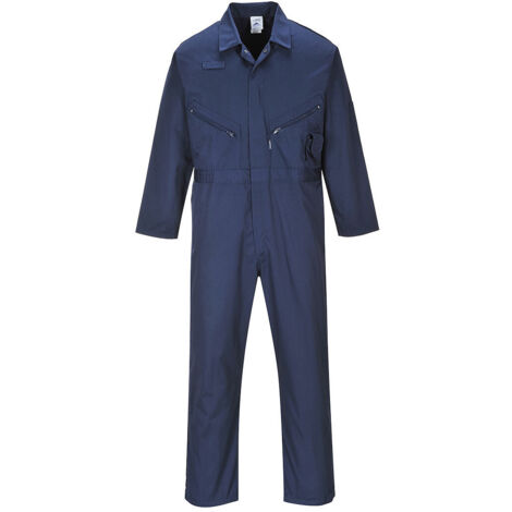 Combinaison Liverpool à zip couleur : Marine taille 6XL - PORTWEST