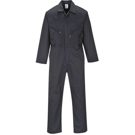 Combinaison Liverpool à zip couleur : Noir taille XXXL - PORTWEST
