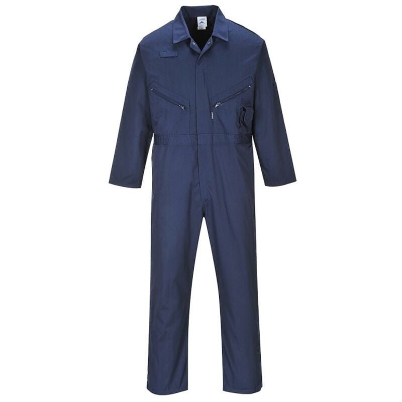 Portwest - Combinaison Liverpool à zip couleur : Marine taille l