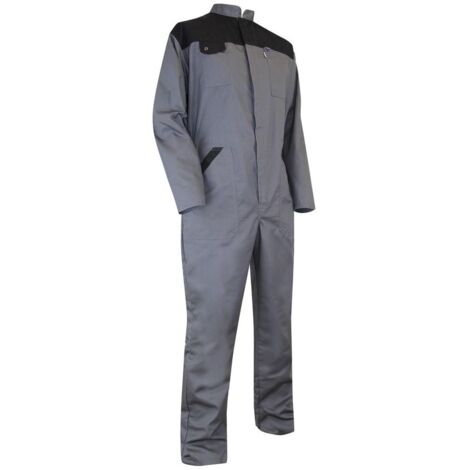 Combinaison LMA LEBEURRE seigle bicolore simple fermeture gris/noir T.S - 4098 SEIGLE GRIS/NOIR 2