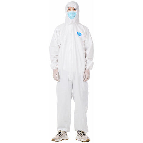 Combinaison médicale réutilisable Isolation Suit Empêcher l'invasion pour le personnel médical Vêtements de protection Combinaisons anti-poussière Antistatique