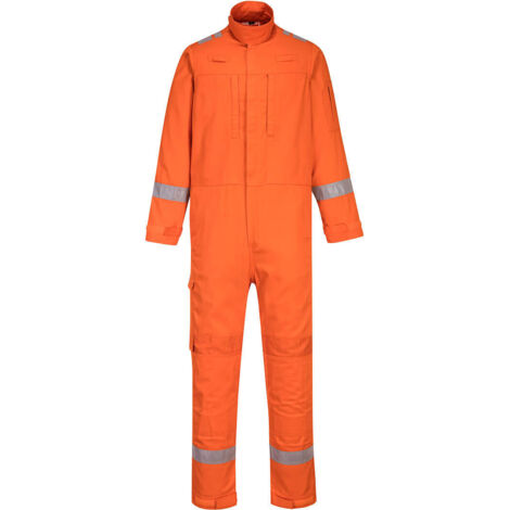 Combinaison multipoche légère sans métal Portwest Bizflame Plus Orange S