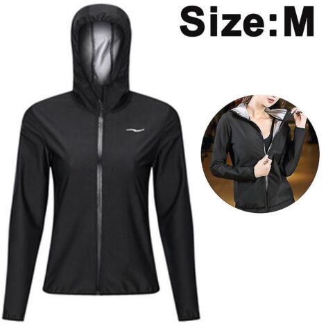 Combinaison sauna, veste de sudation à manches longues, combinaison amincissante pour l'entraînement, gaine amincissante, fitness