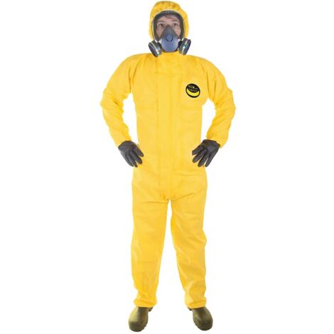 Combinaison WEEJET Type 3. 4. 5 et 6 Jaune XL - MEDICOM