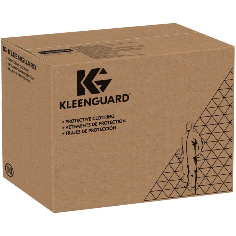 Combinaisons jetables à capuche Kimberly Clark KleenGuard® A71,Taille xxl Unisexe en Tissu tissé, Jaune ( Prix pour 1 )