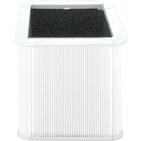 Combination Filter for Blue 3610 Air PurifierHEPASilent Technology Removes Pollen, Dust, Pet Dander, Mold, Bacteria and Viruses Activated Carbon Reduces VOCs, Odors and Chemicals106235, white