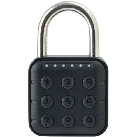 Combination lock for lockers, locker lock and gym locker lock – High security, easy to use for gym, school, travel, outdoors (Grey)