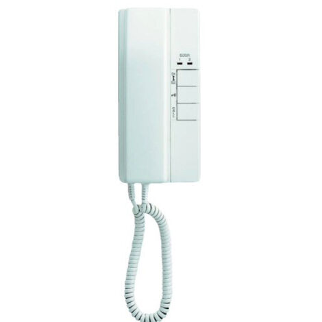 Combiné audio maître avec intercom pouvant gérer 2 platines et 2 combinés secondaires IE2ADU - Aiphone 110134