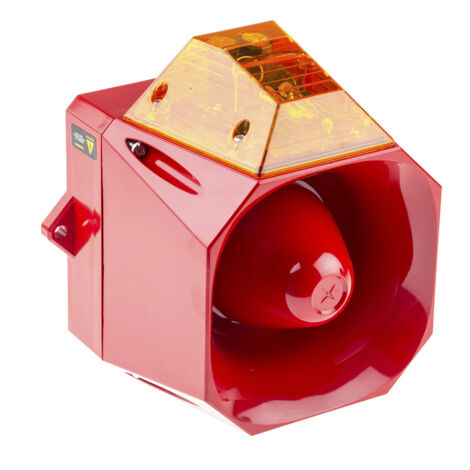 Combiné balise/sirène Eaton série Fulleon, Asserta Midi, lentille Ambre à LED, 230 V c.a. ( Prix pour 1 )