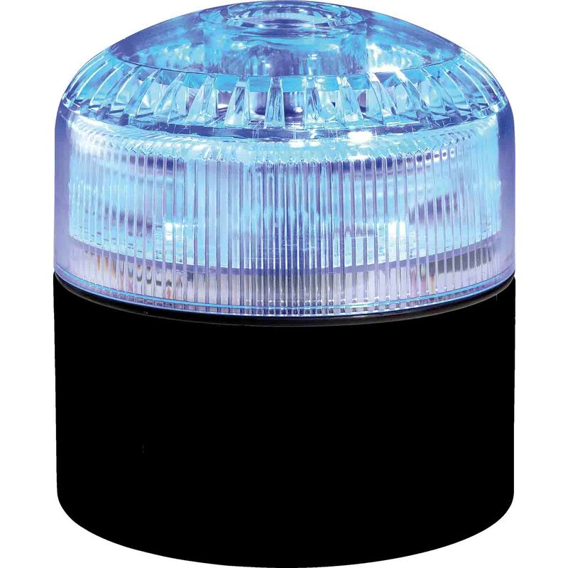 Rs Pro - Combiné balise/sirène lentille Bleu à led, 12 24 v ( Prix pour 1 )