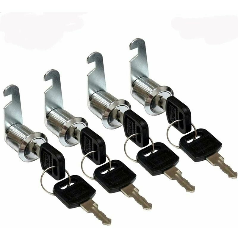 Combine Cylinder Lock, Cabinet Door Lock, Cylinder Cam Combine Lock for Mailbox Drawer -30mm