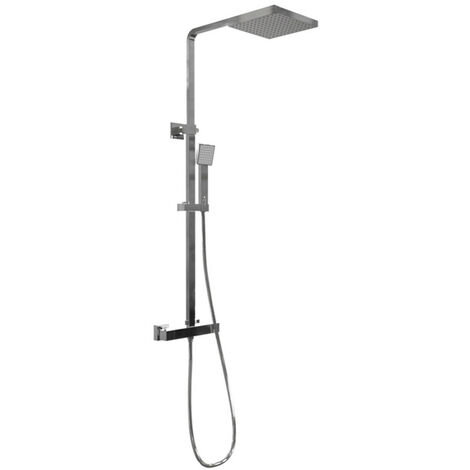 Combiné de douche et douchette SQUARE - Chromé