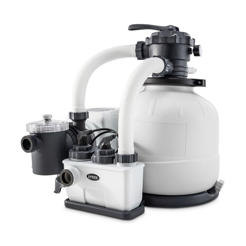Intex Sandfilteranlage "Krystal Clear CG-26675" mit Salzwasser-System, 7900 l/h