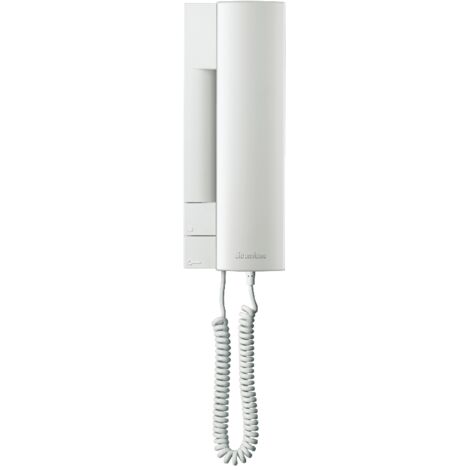 Combiné interphone universel analogique – Compatible 2/5 fils – Appel électronique – Fixation multipoints – Dimensions 220x84x53mm – Golmar
